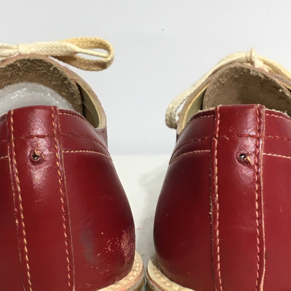 Vintage HEWETSON CANADA Leather Bowling Shoes - Picture 6 of 15